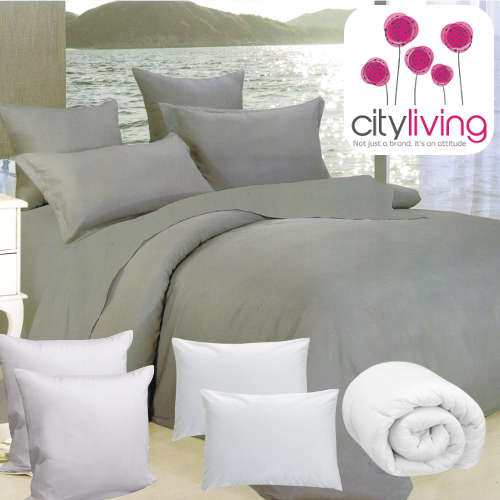11 Pce Bedding Hampers - Double - GREY