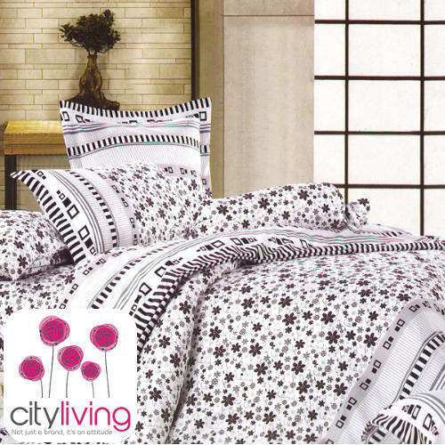 6 Piece Duvet Cover Sets - Queen Bed Size
