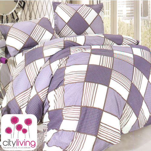 6 Piece Duvet Cover Sets - Queen Bed Size