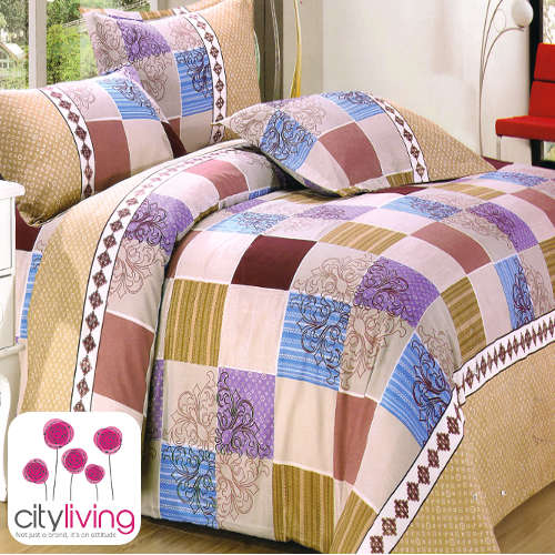 6 Piece Duvet Cover Sets - Queen Bed Size