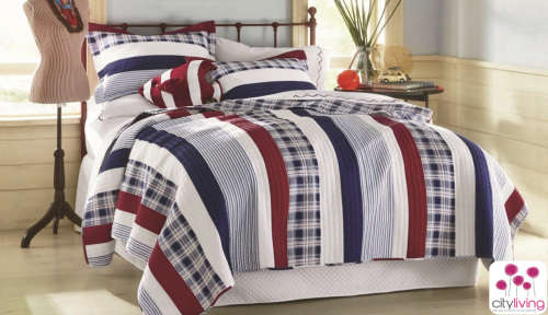 3 PCE COMFORTER SET - PREMIUM QUALITY - BEDDING - DOUBLE SIZE