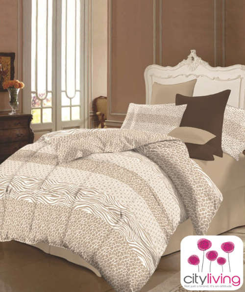 3 PCE COMFORTER SET - LUXURIOUS QUALITY - BEDDING - KING SIZE