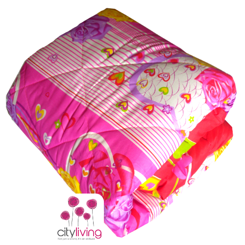 3 Piece Comforter Sets - Economical Range - Three Quarter Bed Size