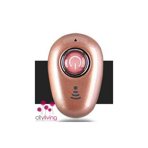 Mini One Ear Bluetooth Ear Piece - Rose Gold