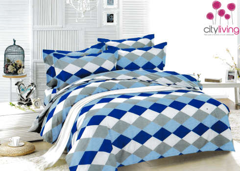 6 Piece Economical Duvet Cover Set