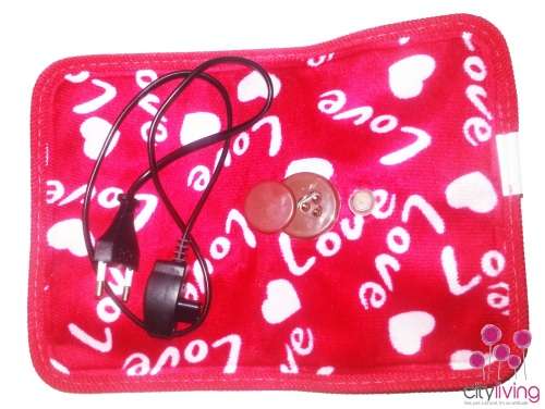 Rechargeable Hot Water Bag Red Love