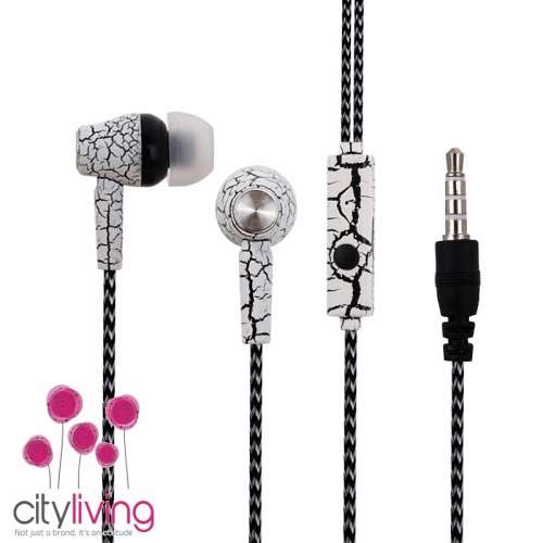 SP-909 Crack Earphone Cloth Rope Stereo Bass Headset