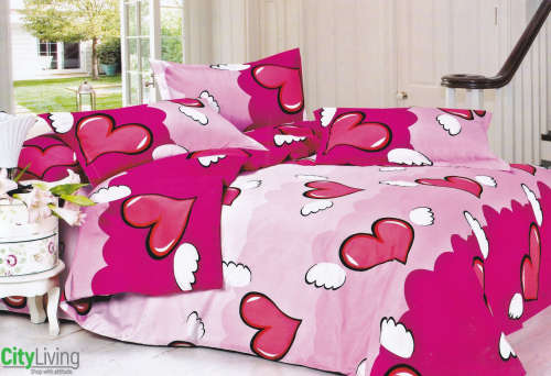 6 Piece Economical Range Duvet Cover Set