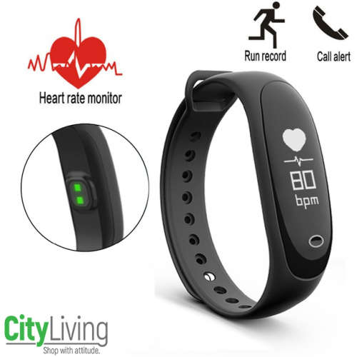 E26 Dynamic Blood Pressure Heart Rate Fitness Pedometer Tracker Smart Watch Wristband