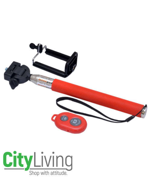 Selfie Rod with Wireless Bluetooth Remote