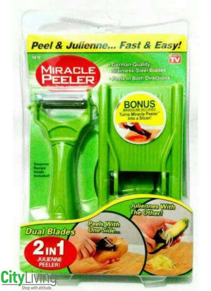 Miracle Dual Blade Julienne Peeler Set