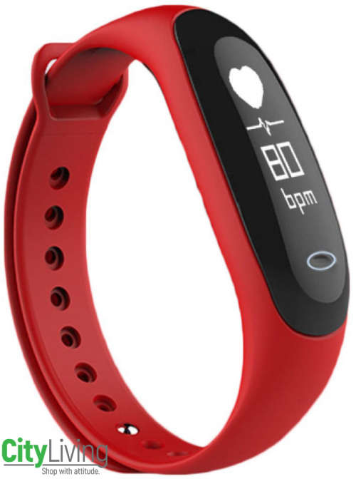 E26 Dynamic Blood Pressure Heart Rate Fitness Pedometer Tracker Smart Watch Wristband