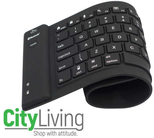 Waterproof 85 Keys USB 2.0 Silicon Rubber Flexible Foldable Keyboard for PC Laptop Notebook