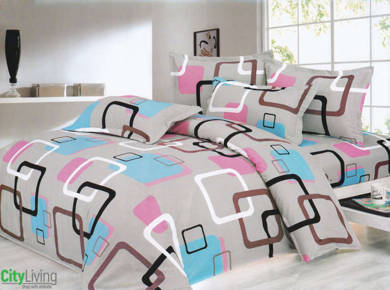 Duvet Cover Set - 6 Piece  - Microfiber- Economical Range