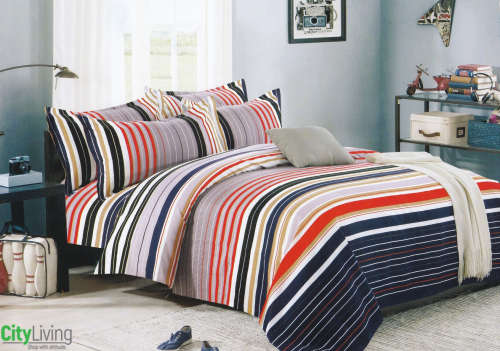 Duvet Cover Set - 6 Piece  - Microfiber - Economical Range