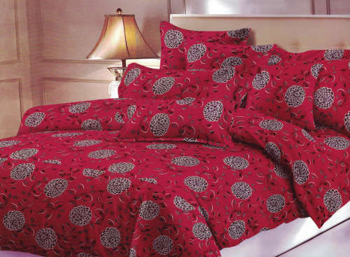 6 Piece Printed Microfiber Duvet Cover Set