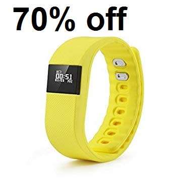 TW64 Yellow Smart Bracelet
