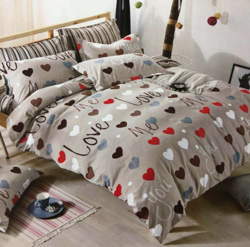 Cotton Duvet Cover Set + Cotton Sheet Combo