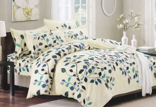6 Piece Microfiber Duvet Cover Set - Double