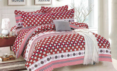 6 Piece Microfiber Duvet Cover Set - Double