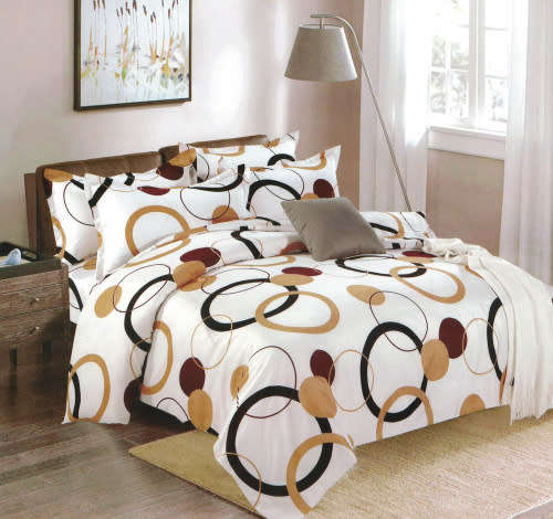 Printed Duvet Cover Set | 6 Piece