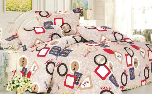Printed Duvet Cover Set | 6 Piece