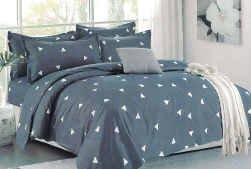 Printed Duvet Cover Set | 6 Piece