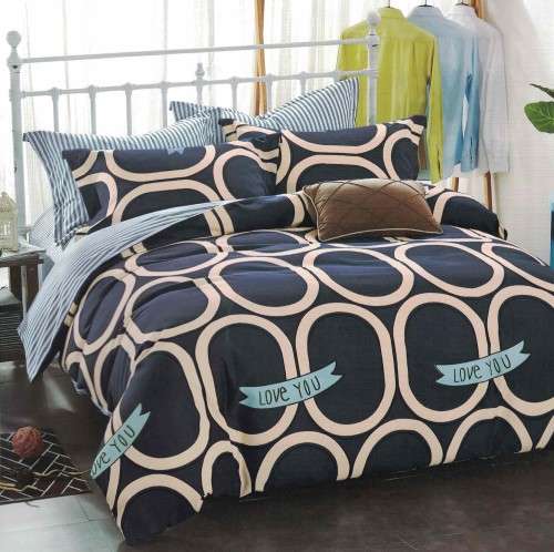 6 Piece Cotton Duvet Cover Set | King Size