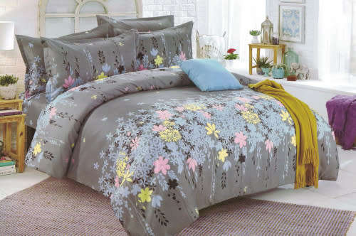 Printed Duvet Cover Set | 6 Piece