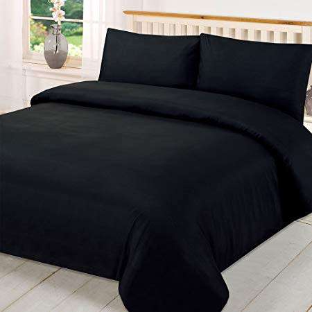 Plain Cotton  Duvet Cover Set | 6 Piece | Queen