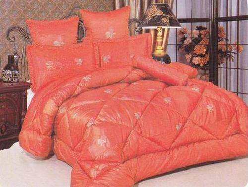 10 PCE ELEGANT QUILTED/COMFORTER SET - QUEEN BED SIZE