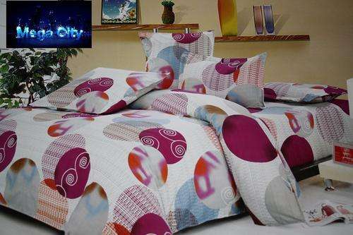 6PCE SUPER SOFT DUVET COVER SETS - DOUBLE BED SIZE