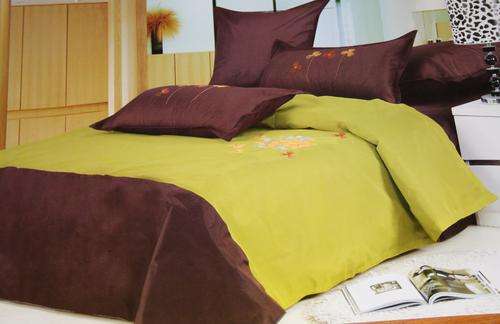 6PCE EMBROIDERED DUVET COVER SETS - DOUBLE BED SIZE