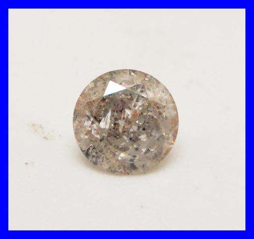 ***NATURAL DIAMOND*** 0.88cts ROUND DIAMOND {R1 - NO RESERVE}