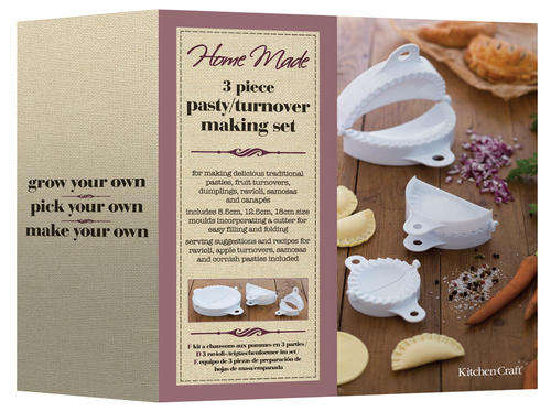 'Home Made' Set Of Three Pasty Moulds