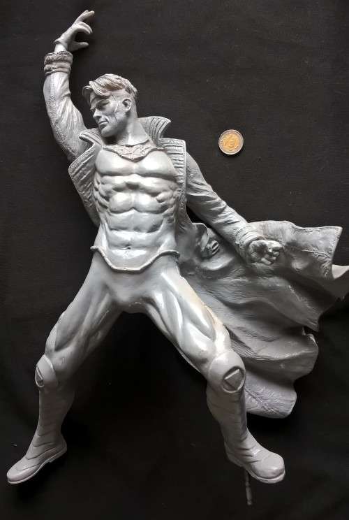 X-Men Gambit large unpainted statue