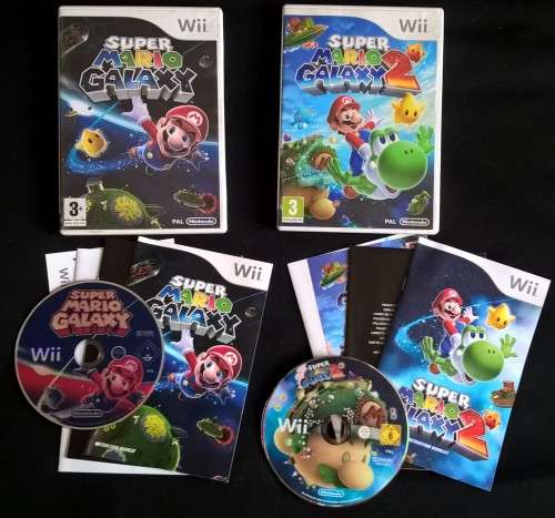 Nintendo Wii: Mario Galaxy 1 + 2