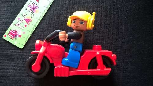 LEGO duplo: Motorbike + figure