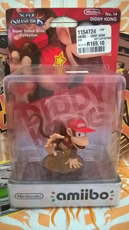 Nintendo Amiibo Diddy Kong