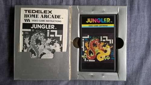 Vintage 1982 Tedelex Home Arcade console and 11 games