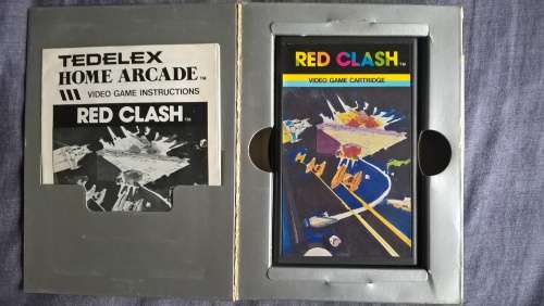 Vintage 1982 Tedelex Home Arcade console and 11 games