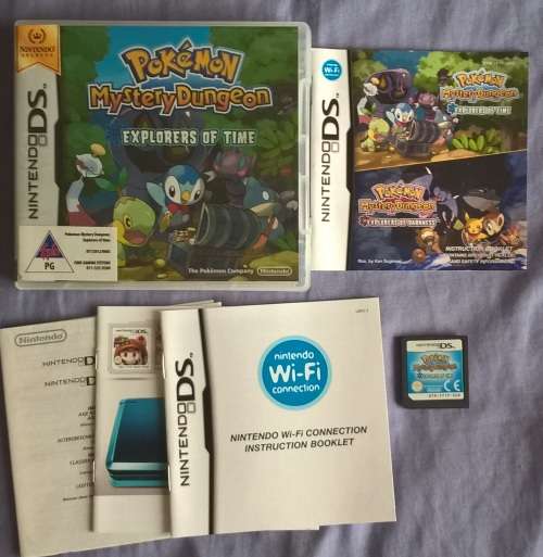 Nintendo DS: Pokemon Mystery Dungeon Explorers of Time
