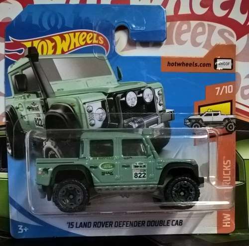 Hot Wheels: New 2018 : '15 Land Rover Defender Double Cab