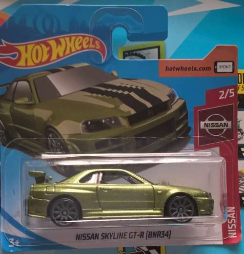 Hot Wheels 2019: Nissan Skyline GTR-R34
