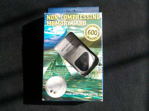 Sony PS1 600 Memory card