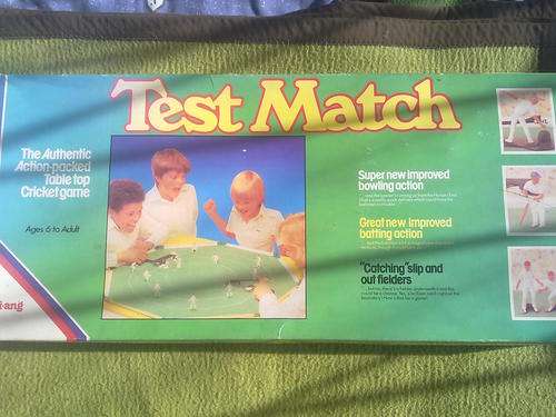 Tri-Ang Cricket Test match table top game