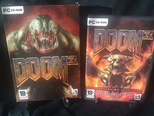 PC CD: Doom 3 + Resurrection of evil exp