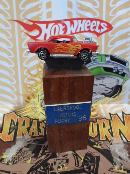 Hot Wheels Hor Rod on stand