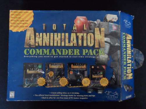 PC CD Big box: Total Annihilation (TA)  commander pack