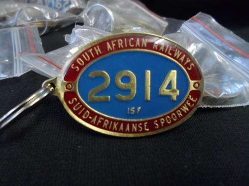 SA Railways Keyring